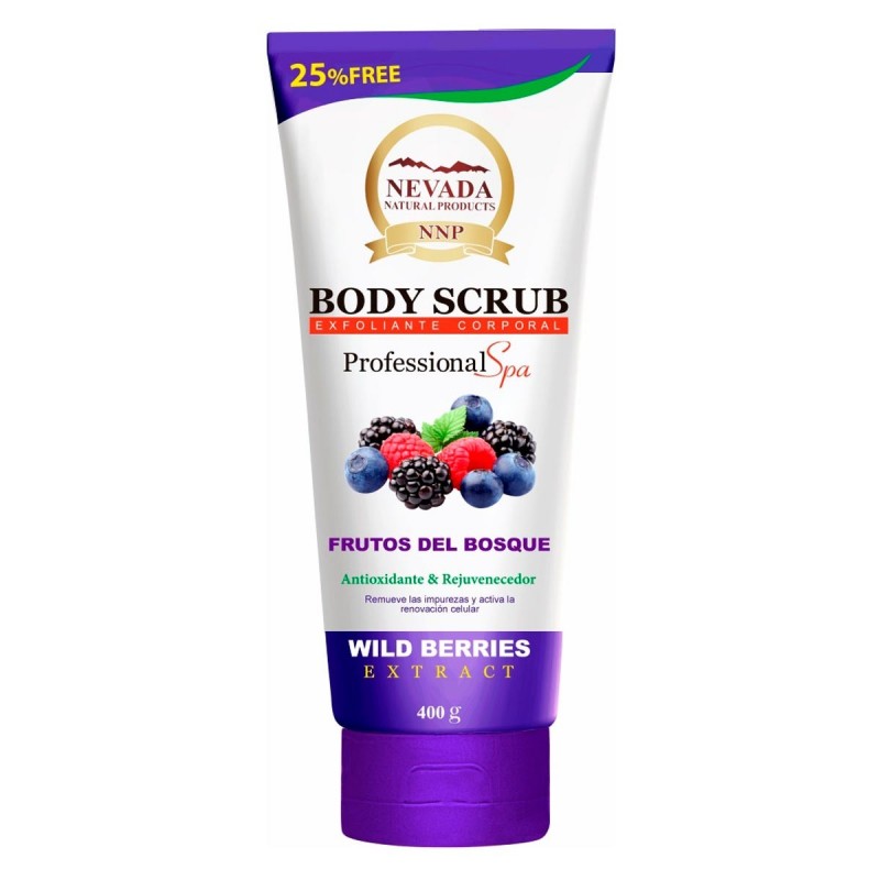Nevada Exfoliante Corporal Frutos del Bosque 400g C1153 Nevada Natural Products
