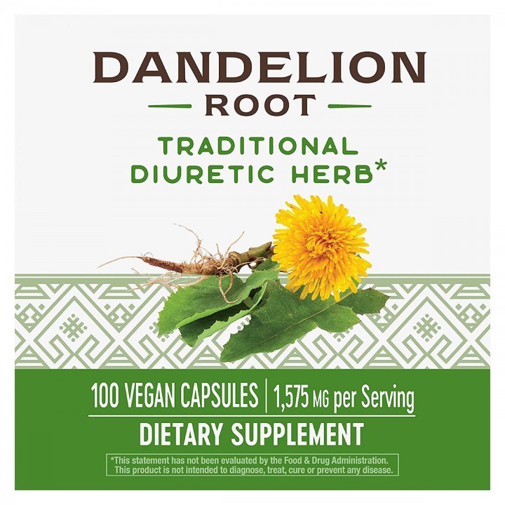 Natures Way Diente de Leon 1575 mg 100 Capsulas V3095 Nature's Way