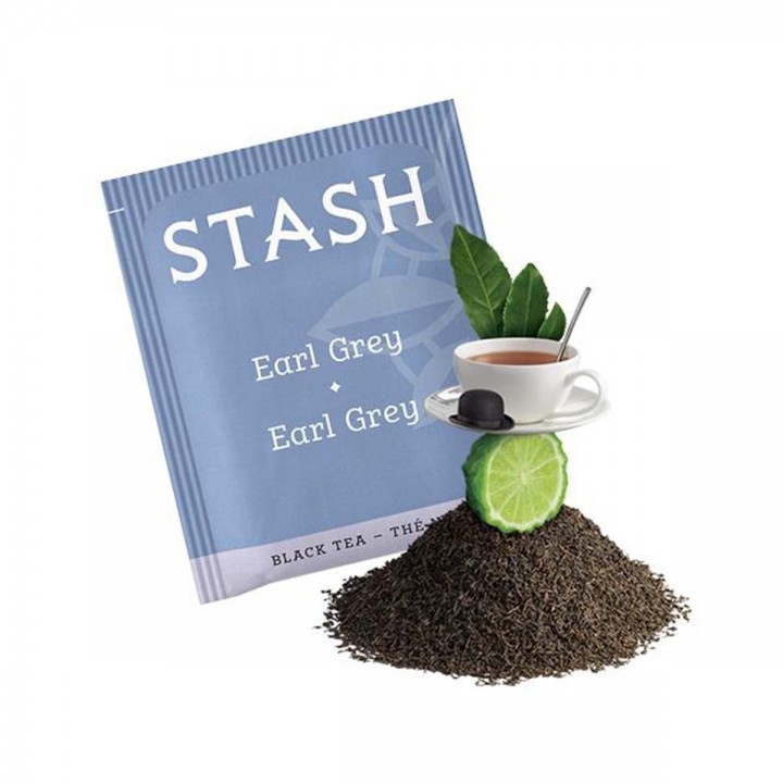 Te STASH Black Tea Earl Grey 20 Bolsitas 38 g T2028 STASH
