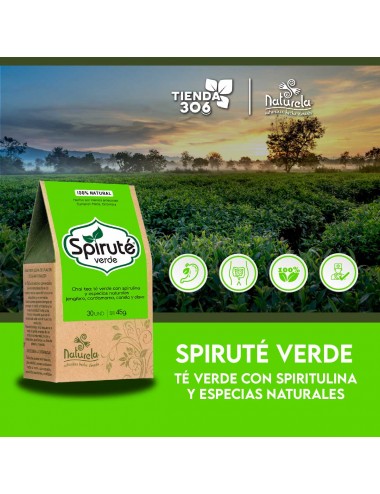 Naturela Spirute Verde 45g X 30 Tisanas 1.5g T2130 Naturela