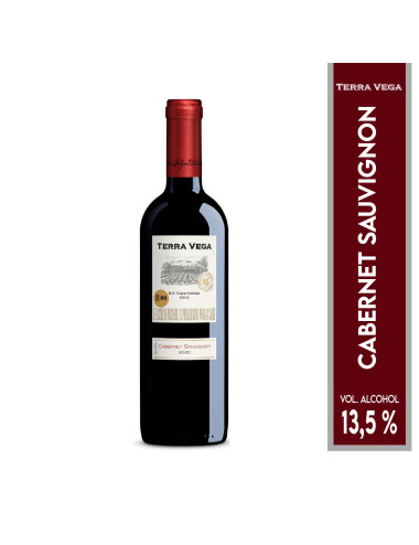 Terra Vega Vino Tinto Cabernet Sauvignon 750ml D1260 Terra Vega