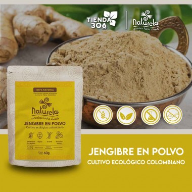 Naturela Jengibre en Polvo 60g V3423 Naturela