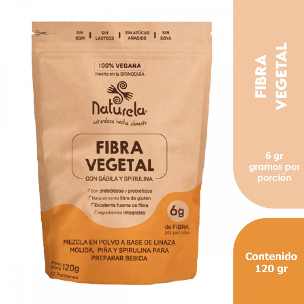Naturela Fibra Vegetal 120g V3425 Naturela Naturela Fibra Vegetal 120g V3425 Naturela