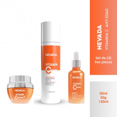 Nevada Vitamina C Set 3 Piezas C1235 Nevada Natural Products