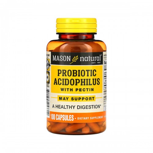 Mason Natural Probiotic Acidophilus con pectina100 Capsulas V3459