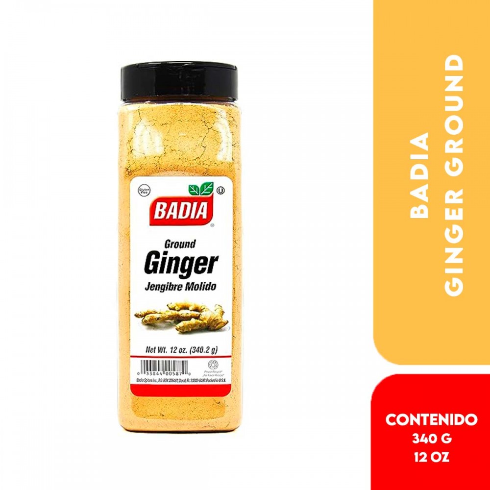Badia Jengibre Molido Ginger 340.2g D1296 BADIA Badia Jengibre Molido Ginger 340.2g D1296 BADIA